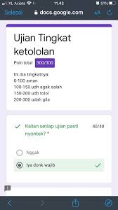 Tetapi ujian tingkat ketololan ini sudah. Opo Sih On Twitter