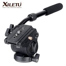 Xiletu Ls 4 Handgrip Video Photography Fluid Drag Hydraulic Tripod Head And Quick Release Plate For Arca Swiss Manfrot Video Photography Photo Studio Hydraulic