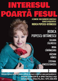 Rodica popescu bitănescu's estimated net worth, salary, income, cars, lifestyles & much more details has been updated below. Spectacole Iasi Interesul Poarta Fesul 27 Septembrie 2021