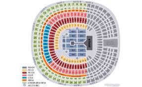 seating map for 1d in san diego for otra follow