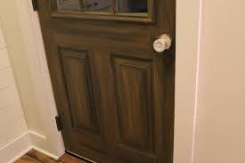 Here you may to know how to paint brown doors white. How To Paint An Exterior Door To Make It Look Like Wood Proverbs 31 Girl