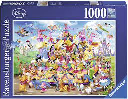 Check spelling or type a new query. Ravensburger Disney Carnival Characters Jigsaw Puzzle 1000 Pieces I Love Puzzles