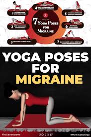 Yoga Poses For Migraine In 2020 Learn Yoga Poses Yoga Poses Poses