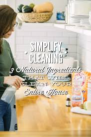 Bronner's pure castile liquid soap 1 cup baking soda 2 cups water 1/3 cup salt warm the water and this laundry soap doesn't create suds, but it doesn't need to in order to get your laundry clean. Simplify Cleaning 3 Natural Ingredients That Will Clean Your Entire Home Live Simply