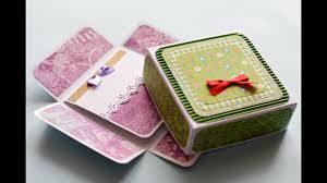 Either way, using one to hold your wedding cards is another great idea. How To Make Surprise Box Greeting Card Birthday Step By Step Kartka Niespodzianka Youtube