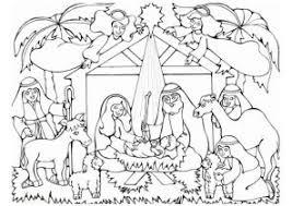 These spring coloring pages are sure to get the kids in the mood for warmer weather. Nativity Coloring Pages Coloring4free Com