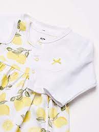 Shop 63 top lemon dress for kids and earn cash back all in one place. Hudson Baby Baby Girls Cotton Dress Cardigan And Shoe Set Lemon 0 3 Months Buy Online At Best Price In Uae Amazon Ae