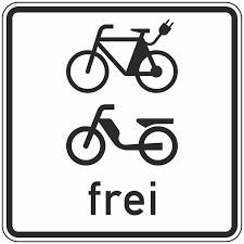 Verkehrszeichen 1022 15 E Bikes Und Mofas Frei
