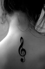 Beautiful Music Symbol Tattoos For Women Music Symbol Tattoo Music Notes Tattoo Neck Tattoo