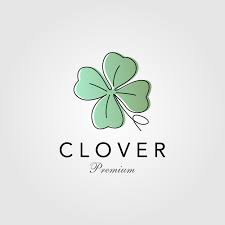 I hope you will love. Minimalist Clover Leaf Logo Vector Illustration By Linimasa Desain Logo Kreatif Desain