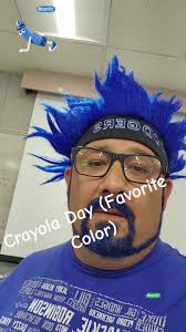 #crayola #favoritecolor #dodgerblue #dodgers #losangelesdodgers #spiritweek  #bluecrayola #teachersoftiktok #teachersontiktok @The Hood Vin Scully  official