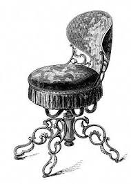 Black And White Dining Room Clipart Antique Music Chair Swivel Music Seat Black And White Clip Art Vintage Chair Engraving Old Game Room Chairs Drawing Furniture Shabby Chic Table And Chairs