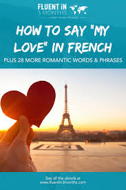 French words for i want include je veux. How To Say My Love In French Plus 28 More Romantic French Words And Phrases