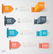 Modern Business Steps To Success Charts And Graphs Options Banner
