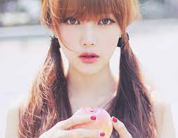 Cute Pigtails Hair Hairstyle Hair Fashion Cute Hair Style Cute Hair Kawaii Hair Pretty Lovely Hair Asian Hairstyl Asian Makeup Pony Makeup Hair Beauty