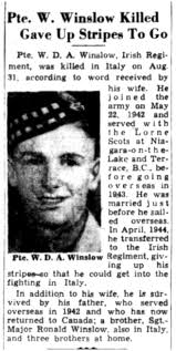 William David Albert Winslow