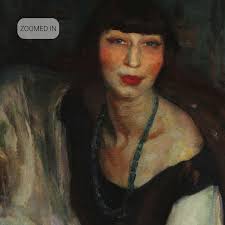 Adriano Sousa Lopes, Portrait of Madame Souza Lopes 1927, Fine Art Poster  Moody Wall Décor Famous Painting Digital Print Reproduction Clr571