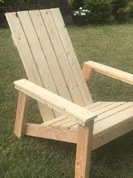 This treated pine folding adirondack chair with its deep seating area gives you plenty of room for comfort. First Attempt At An Adirondack Chair Just Regular Pine From Home Depot Going To Stain It Espresso Woodworking