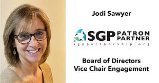 Congratulations to Jodi Sawyer who has been re-elected to the Board of  Directors of the Sustainable Green Printing Partnership (SGP).