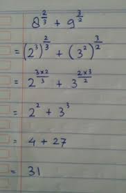 Hasil Dari 8 Pangkat 2 Per 3 9 Pangkat 3 Per 2 Adalah Brainly Co Id