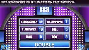 Family Feud And Friends Game Answers Revealed Name Something People Wrap A Present In When They Are All Out Of Gift Wrap