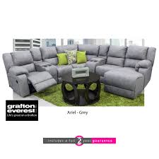 Infinity 3 piece 3 action lounge suite, brown. Grafton Everest Ariel 5 Pce Addo Taupe Furniture Vibe