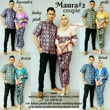 Pin Di Model Batik Modern Terbaru
