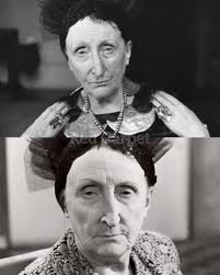 Edith Sitwell with William Walton Facade 1949 press. Poems with modern  chamber music that's like being lectured by Margaret Rutherford channeling  Vampira. Add in the great cover art by a young Jim