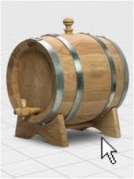 • half barrels are 17″ to 18″ tall and 26″ to 28″ wide. Wine Barrels The Largest Selection Of Wine Barrels Wine Casks New And Used