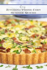 Easy Zucchini Summer Quiche Recipe Easy Zucchini Recipes Quiche Recipes
