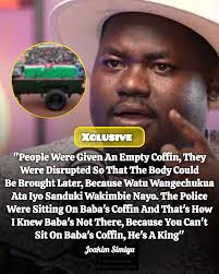 Odinga's body not in coffin at airport