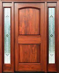 Trabajos de reparación en puertas de. Diseno De Puerta Exterior De Madera De Cedro Con Dos Luces Laterales Buy Puerta Exterior De Madera De Puerta De Madera De Cedro Moderno Puertas De Entrada De La Puerta De