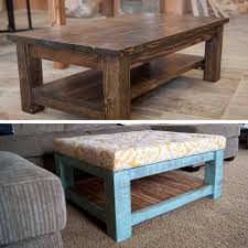 However, you will pay for it. Coffee Table Turned Diy Ottoman Frugal Living For Life