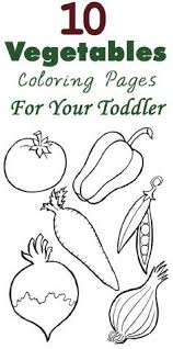 Top 10 Free Printable Vegetables Coloring Pages Online Vegetable Coloring Pages Coloring Pages Preschool Color Activities