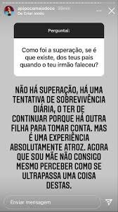 Os seguidores adoraram o divertido vídeo em que ana garcia martins canta a música 'tira a mão da minha chucha' interpretada por bernardina brito, a famosa. Ana Garcia Martins Recorda Acidente Fatal Do Irmao Nao Ha Superacao Ha Uma Tentativa De Sobrevivencia Diaria