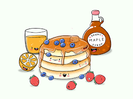 Blueberry Pancakes Kawaii Food Cute Food Doodle Doodle Art Cute Food Drawings Coffee Doodle Cute Art