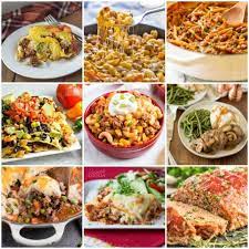 Ground beef recipes are one of the busy parent's kitchen staples and for good reason! 45 Ground Beef Dinner Recipes Amanda S Cookin Ground Beef