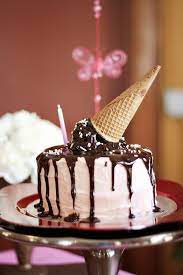 Easy Cake Decorating Ideas That Require No Skill Brownie Bites Blog Ice Cream Cone Cake Easy Cake Decorating Cake Decorating