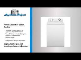 · the door lock led light will blink. Amana Washer Code Nf 10 2021
