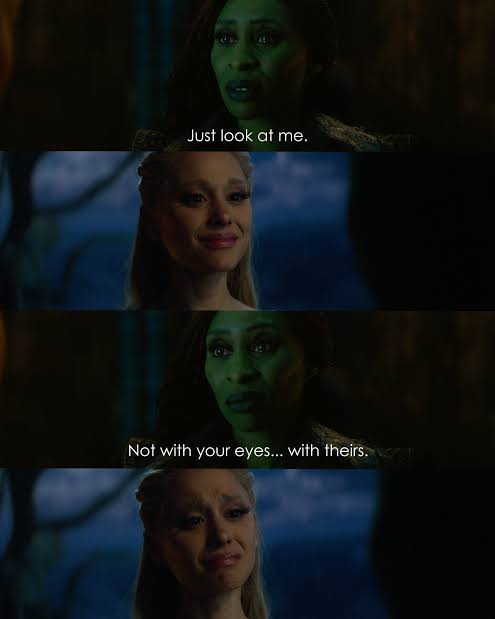 just look at me wicked scene