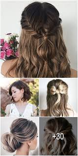 Easy Wedding Hairstyles You Can Diy Wedding Forward Wedding Hair Brunette Simple Wedding Hairstyles Diy Wedding Hair