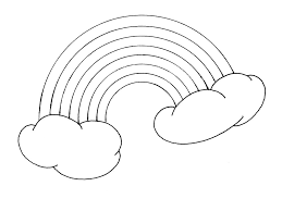 La Nature En Coloriage Arc En Ciel A Dessins En Noir Et Blanc A Imprimer Dessinbebe Club Coloring Pages Arts And Crafts Art
