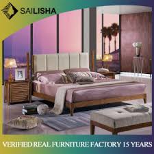 China Latest Double Bed Designs New Modern Bedroom Furniture Upholster Leather Bed With Solid Wood Frame China Bedroom Furniture Set Washabel Bed