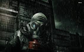 Gas mask wallpapers, backgrounds, images 1920x1080— best gas mask desktop wallpaper sort wallpapers by: Wearing A Gas Mask In The Rain Hd Wallpaper Gas Mask Art Gas Mask Art