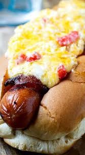 Bacon Wrapped Hot Dogs With Pimento Cheese Spicy Southern Kitchen Recipe Dog Food Recipes Food Hot Dog Recipes
