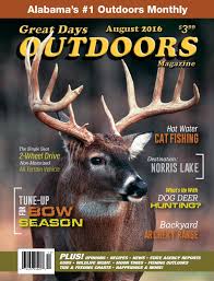 Great Days Outdoors August 2016 By Trendsouth Media Issuu