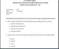 Berikut soal uas ips kelas 7 semester 1 dan kunci jawaban: Soal Pts Ilmu Pengetahuan Sosial Ips Kelas 7 Sem Ganjil Kurikulum 2013 Soal Pelajaran