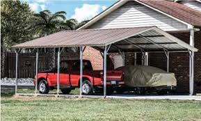 One chore we all try to avoid is, of course, the roof. A Frame Metal Carports Boxed Eve Carports