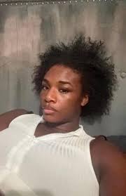 Claressa Shields showing off another new style! Rocking all white !