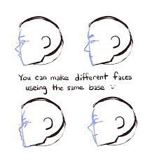 Mellon Splash A Mini Tutorial On How To Draw Profiles And Attaching The Head To The Neck Hope It Helps Art Tips Drawing Tips Drawings